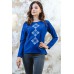 Embroidered sweatshirt "Stars" Electric